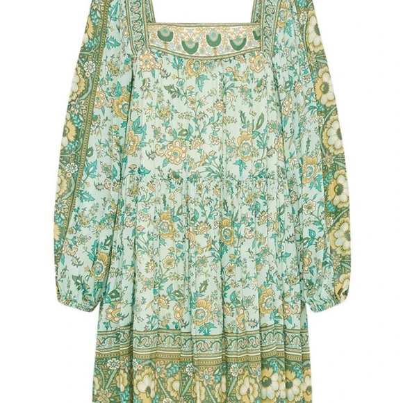 SOLD NWT Folksong Tunic Sage M - Picture 3 of 5